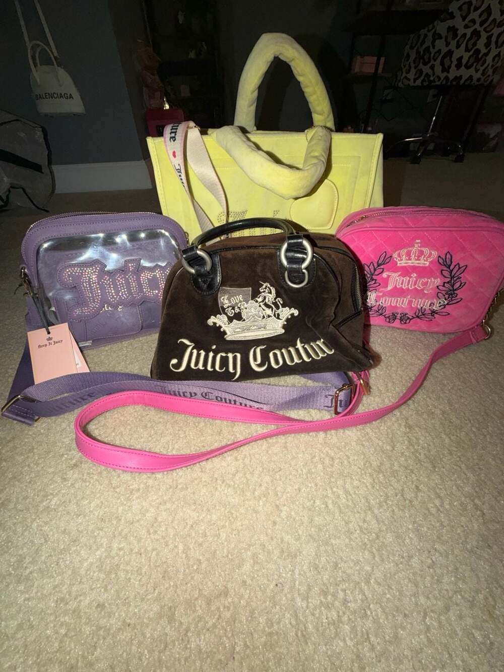 Juicy Couture Bag Lot One Vintage 2 NWT 1 New Collection